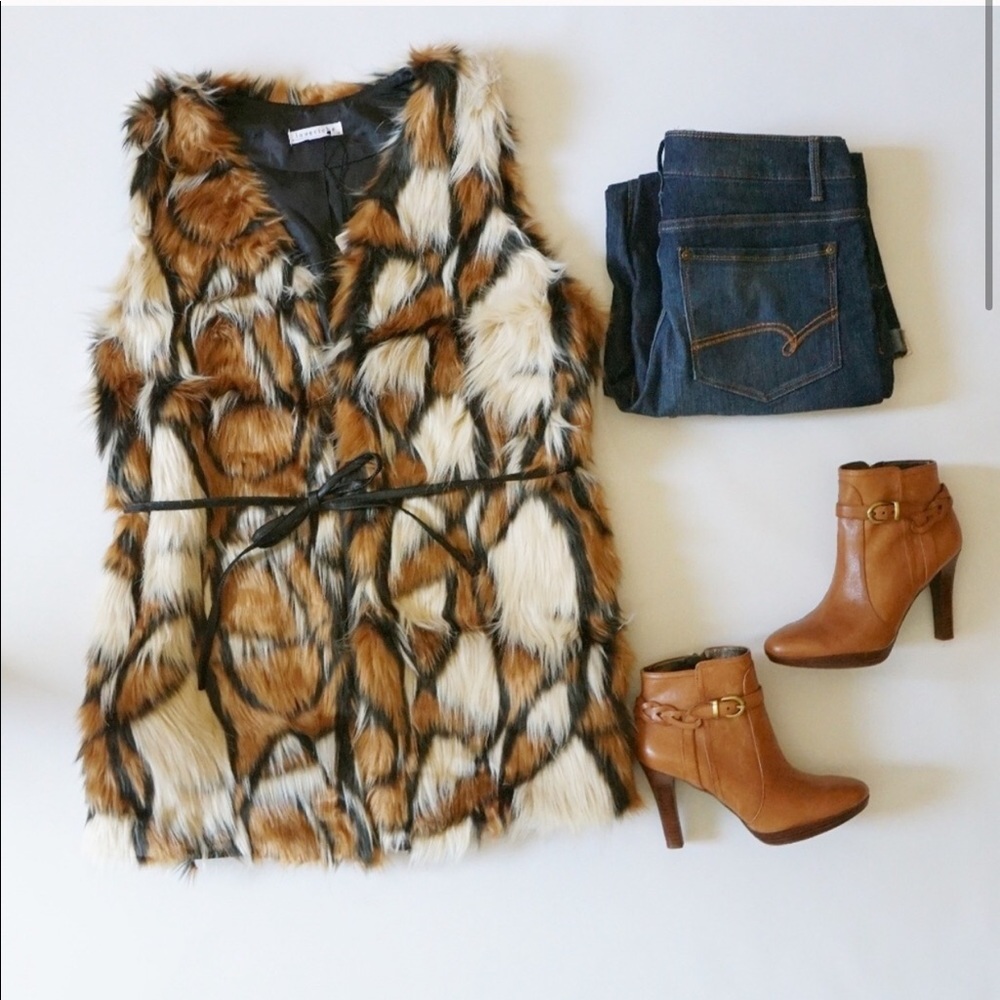 Faux Fur Boho Vest